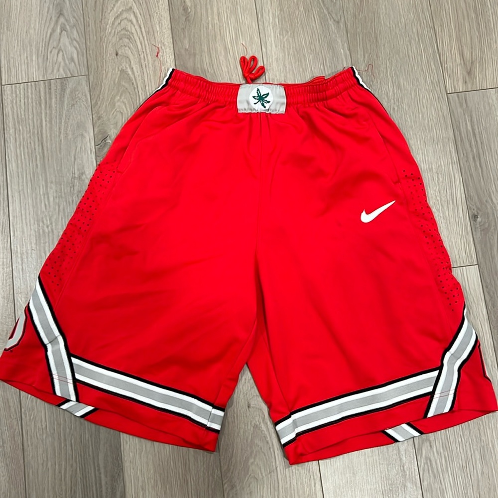 Ohio State Nike Basketball Shorts Red XL